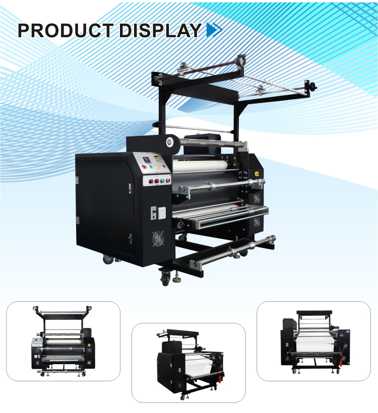 Lanyard calender heat transfer sublimation machine
